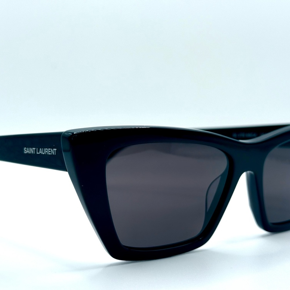 Saint Laurent SL276 Mica 001 Black Cat Eye Sunglasses